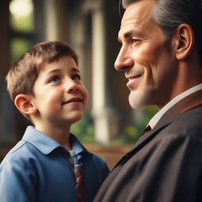The Pastor and His son