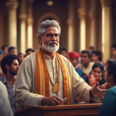 Rambabu preaches and testifies
