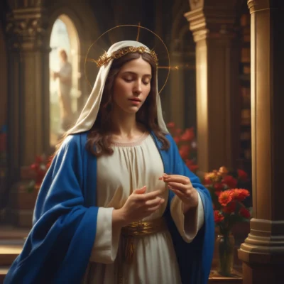 Mary comes out of religious emptiness to Christ