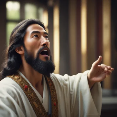 A Chinese man sees Jesus