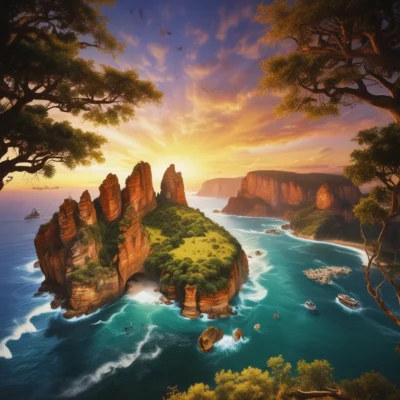 Dream about Australia received on the 24th of December, 2001