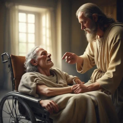 Blind Paralysed Man miraculous healed by Jesus – as seen on Australian TV