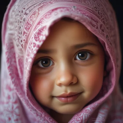 Muslim 3 year old girl taught to hate
