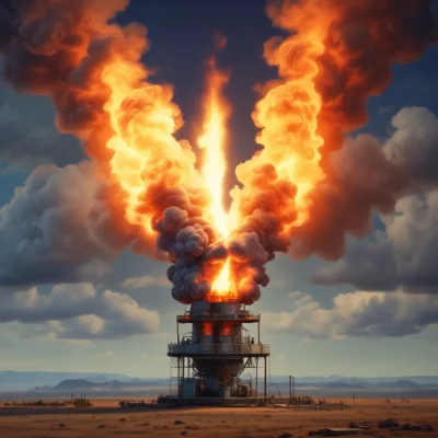 Is America sitting on a continent-wide bomb of natural gas and oxygen ready to explode?