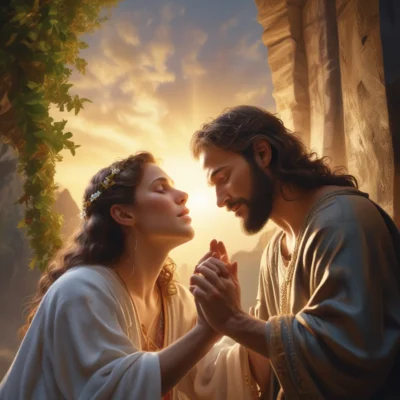 The Lord loves me and so He saved me……….