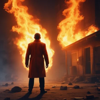 The Parable of the Man on Fire – by Ps Britt Willliams