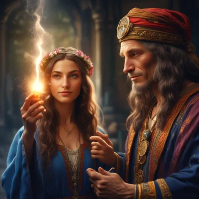 The Sorcerer’s Daughter who found the True God