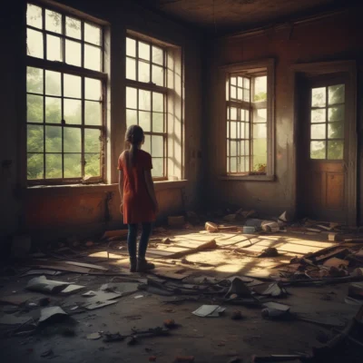 Abandoned by her father