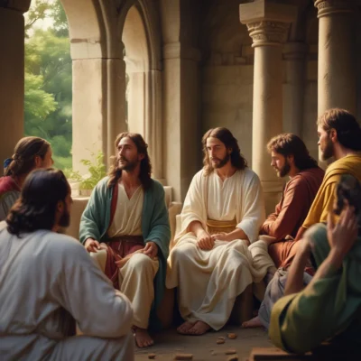 Jesus offers Rest and Teaching