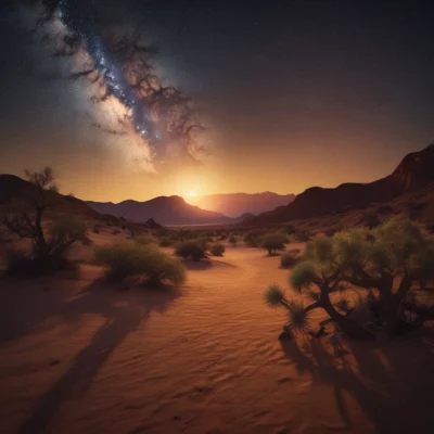 A Starry Night in the Desert–and God Is There