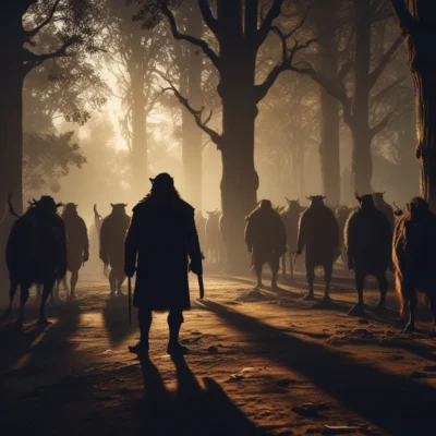 Shadows of Darkness Now Falling on Beasts and Men