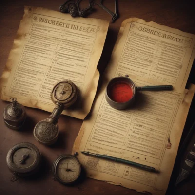 Occult Check List