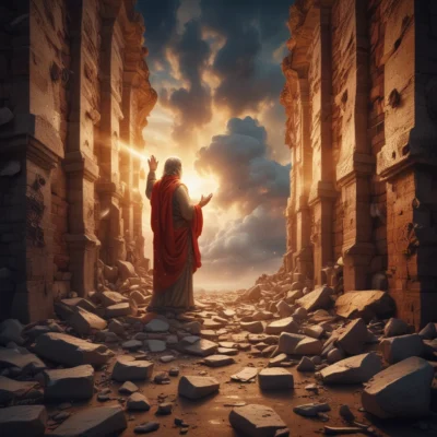 God Destroys the World’s Wall of Illusion