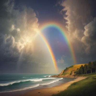 The rainbow – the likeness of His glory