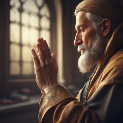 In prayer, tell God about your day