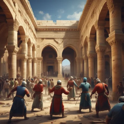 Muslims Ransacking Israel’s Temple Mount