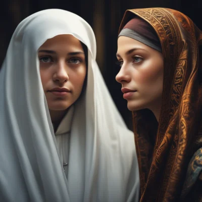 Catholic forced to wear Islamic Veil