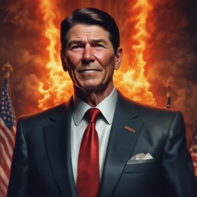 Ronald Reagan goes to hell and back